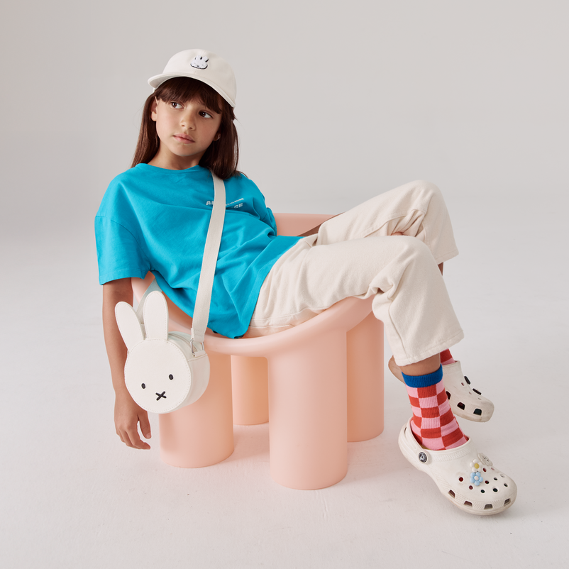 BON TON TOYS MIFFY CANVAS EARS CROSSBODY BAG