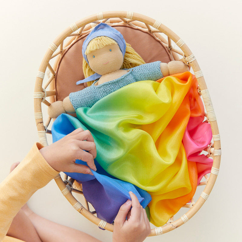 Sarah's Silks Playsilks - Enchanted Multi Coloured, Standard Size