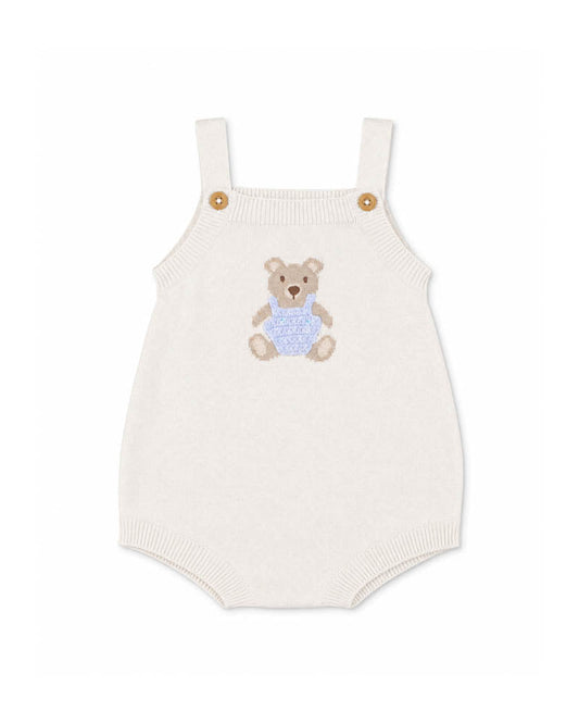 BeBe By Minihaha BRADY ORGANIC KNITTED 
BEAR BODYSUIT