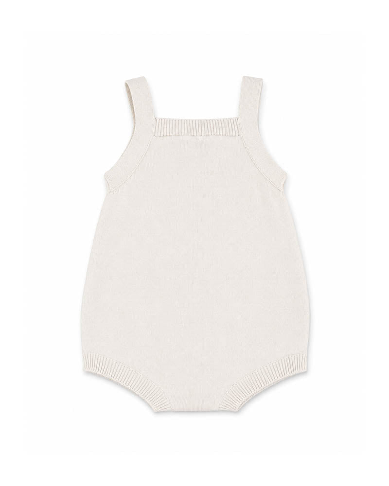 BeBe By Minihaha BRADY ORGANIC KNITTED 
BEAR BODYSUIT