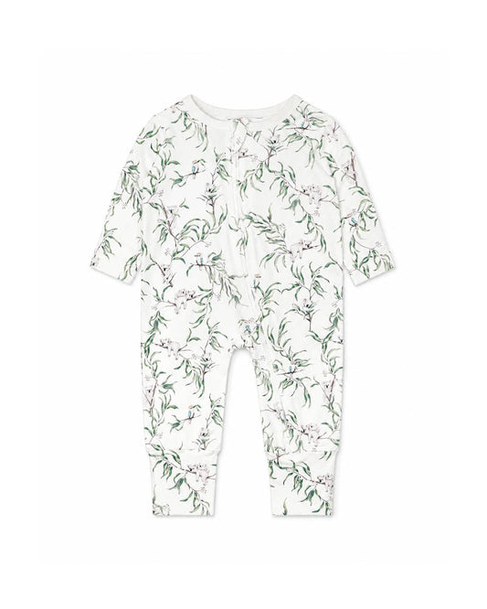 Bebe By Minihaha TAYLOR ORGANIC LS ZIPSUIT