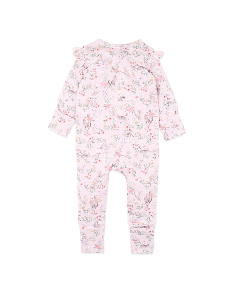 Bebe By Minihaha WILLA ORGANIC LS ZIPSUIT