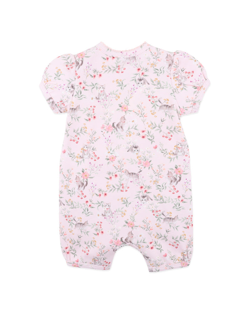 Bebe By Minihaha WILLA ORGANIC SS ZIP ROMPER