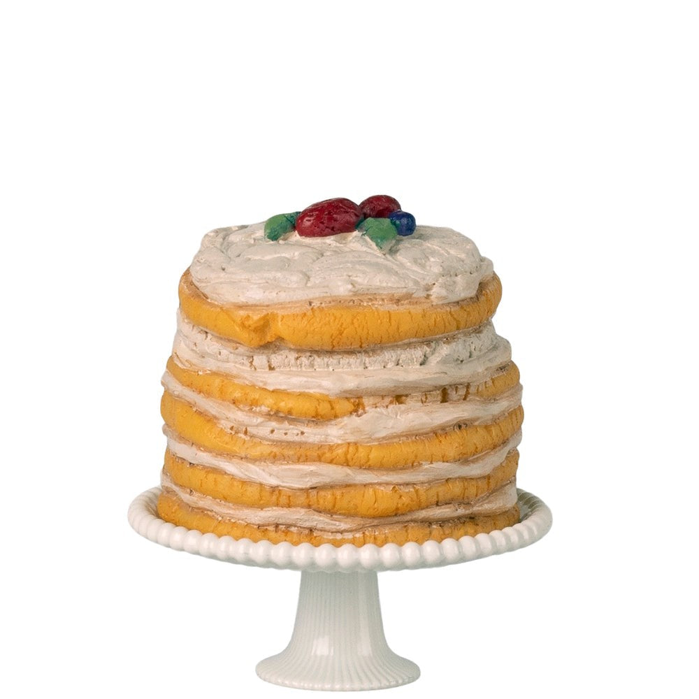 Maileg Party Cake and Cake Stand Mouse Size