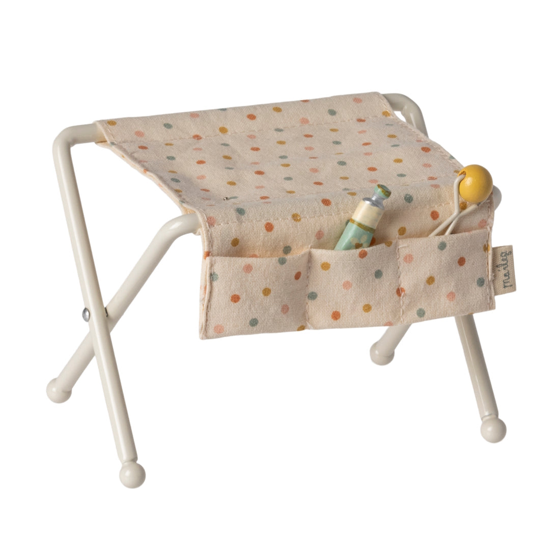 Maileg Nursery Change Table Mouse Size Off White