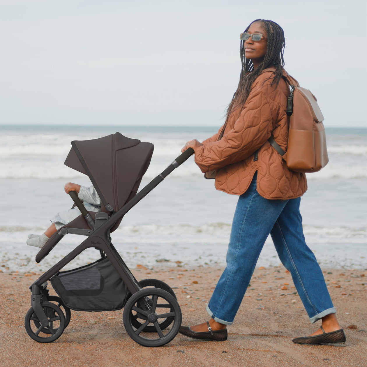 Cove 2 Chocolate with Carrycot (6 piece) PRE-ORDER