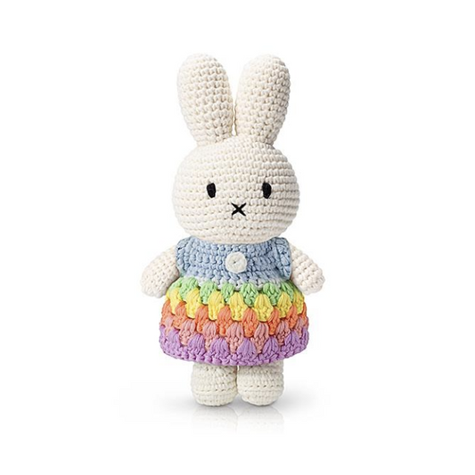 Miffy Handmade and her Pastel Rainbow Dress