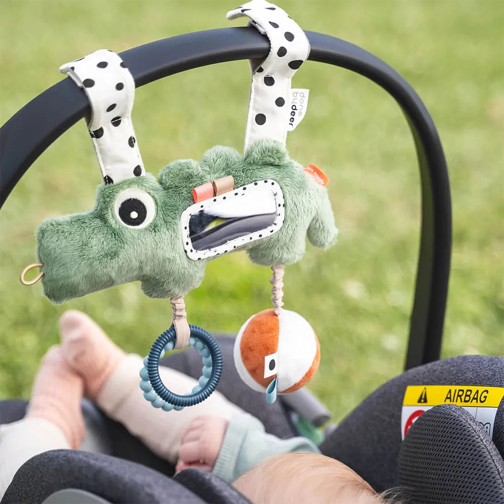 Done By Deer Hanging Activity Toy Croco baby toy
