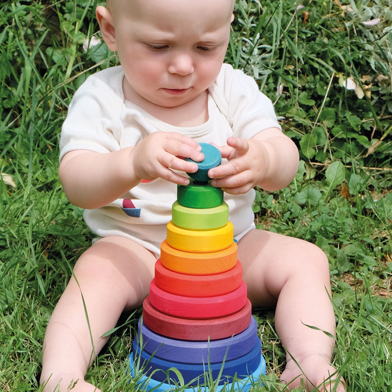 Grimm’s Conical Tower Rainbow 21cm
