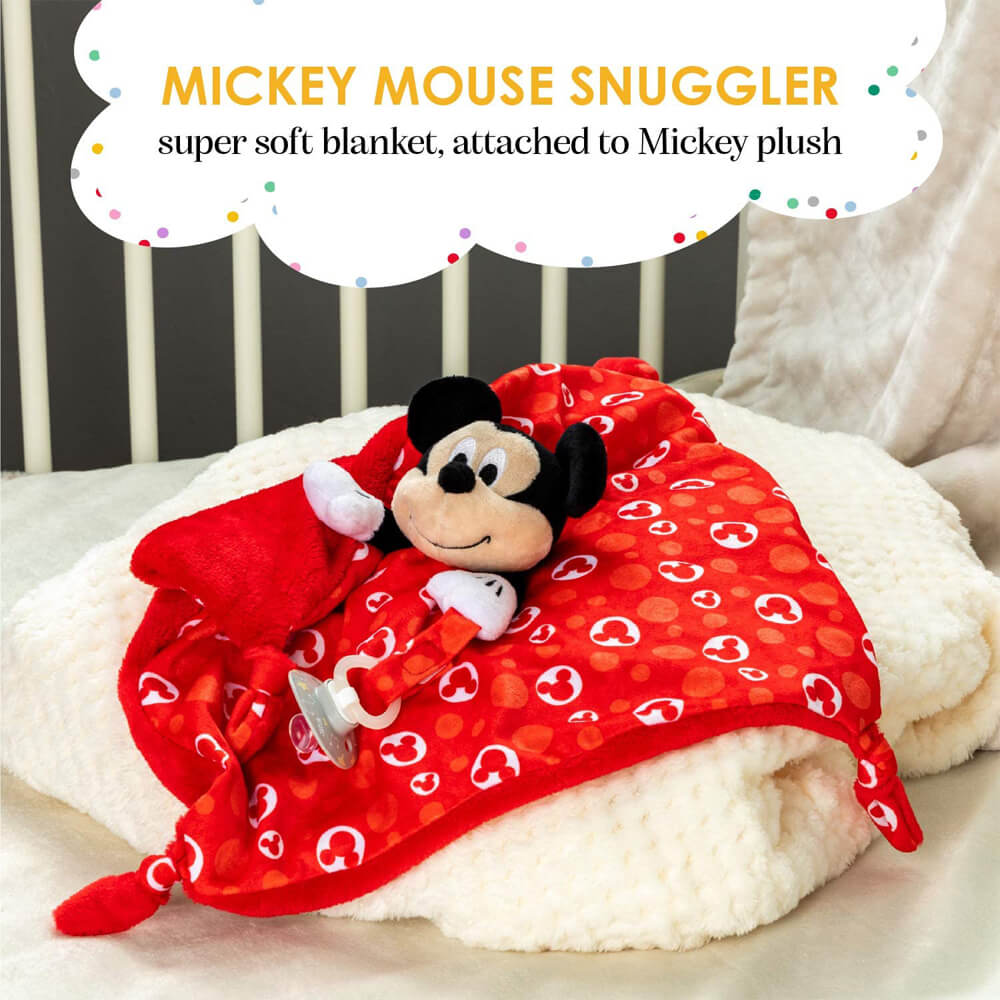 MICKEY MOUSE KNOTTED SNUGGLE BLANKET