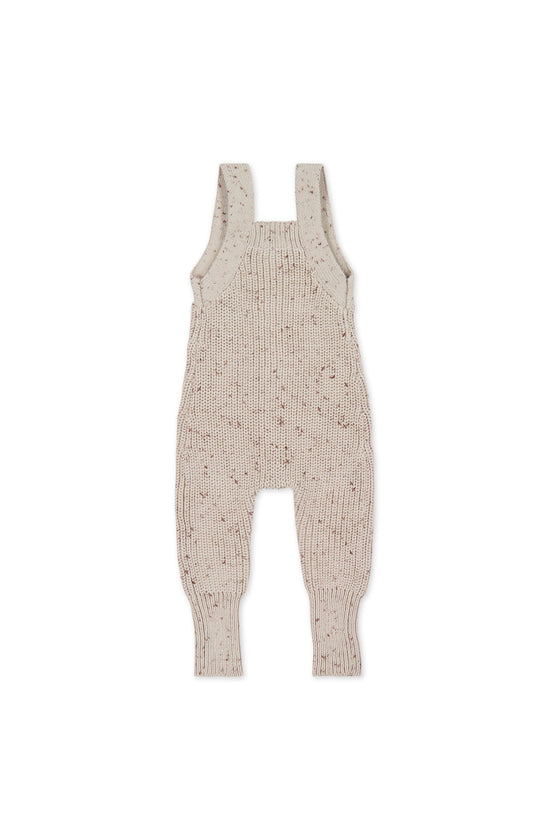 Jamie Kay - London Knitted Playsuit - Oatmeal Little Fawn Elk Fleck