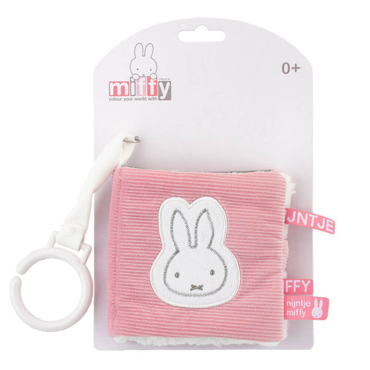 Miffy Ribbed Activity Book - Pink