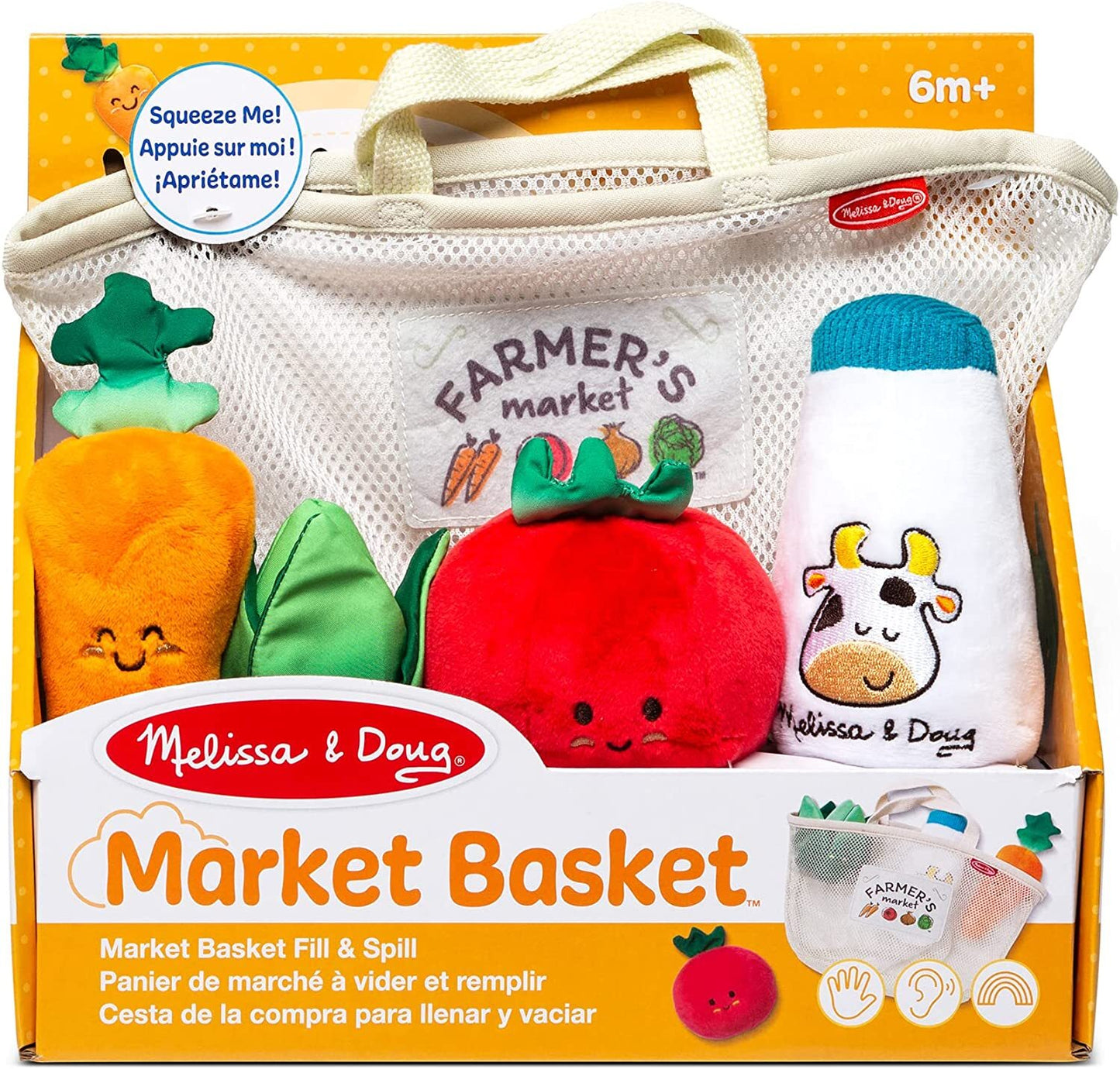 Melissa & Doug - Farmer's Market Fill & Spill Bag