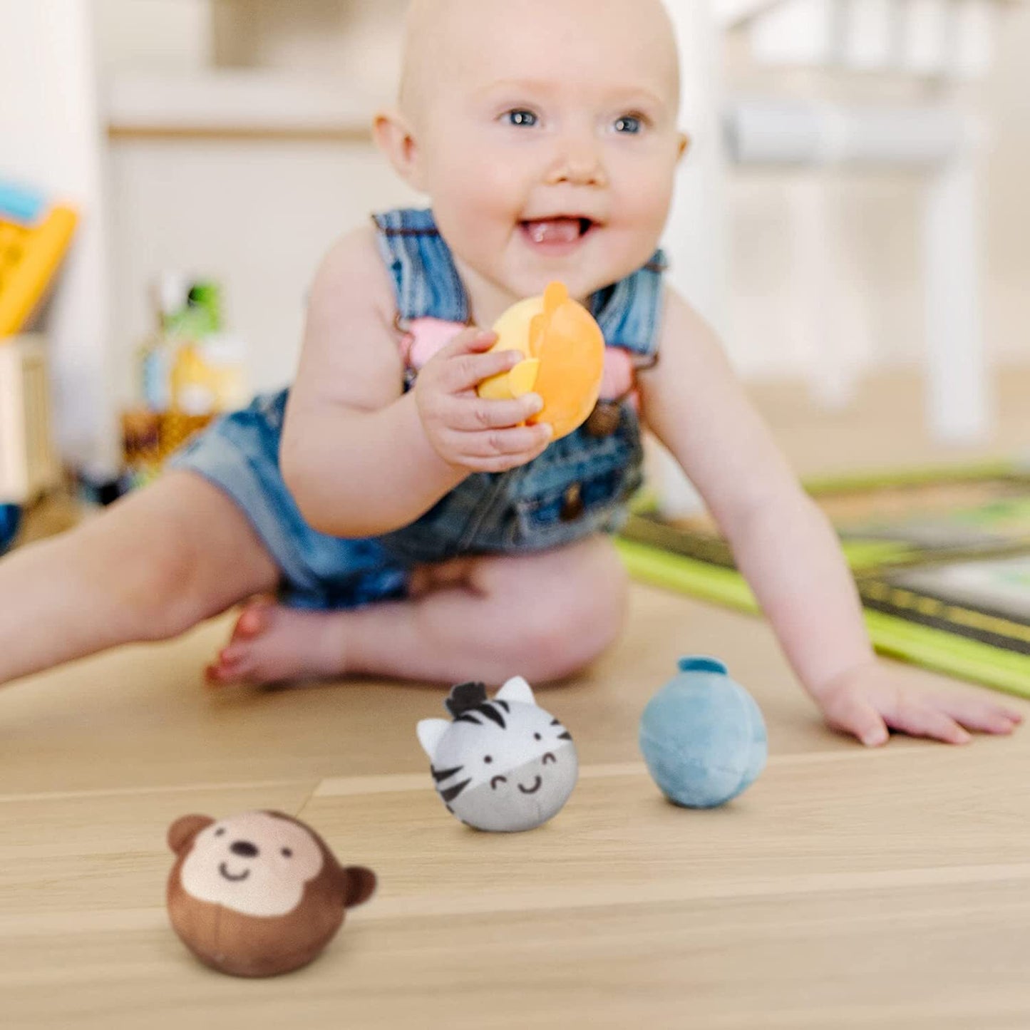 Melissa & Doug - Rollables Safari Friends Set