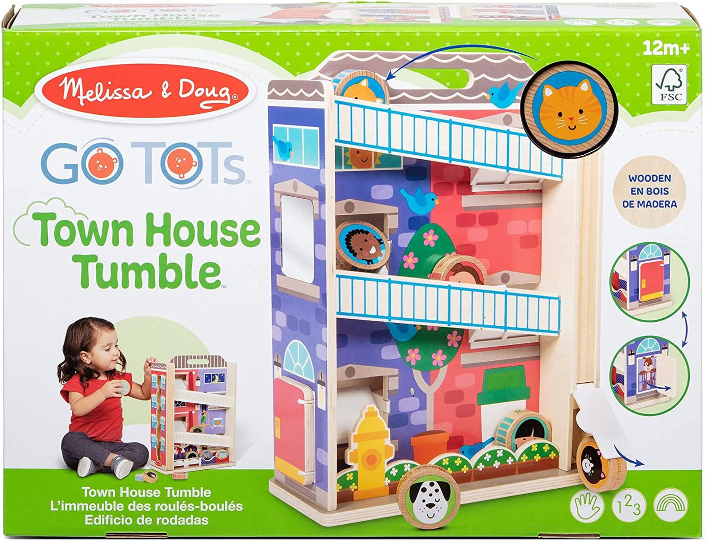 Melissa & Doug - Go Tots Townhouse Tumble