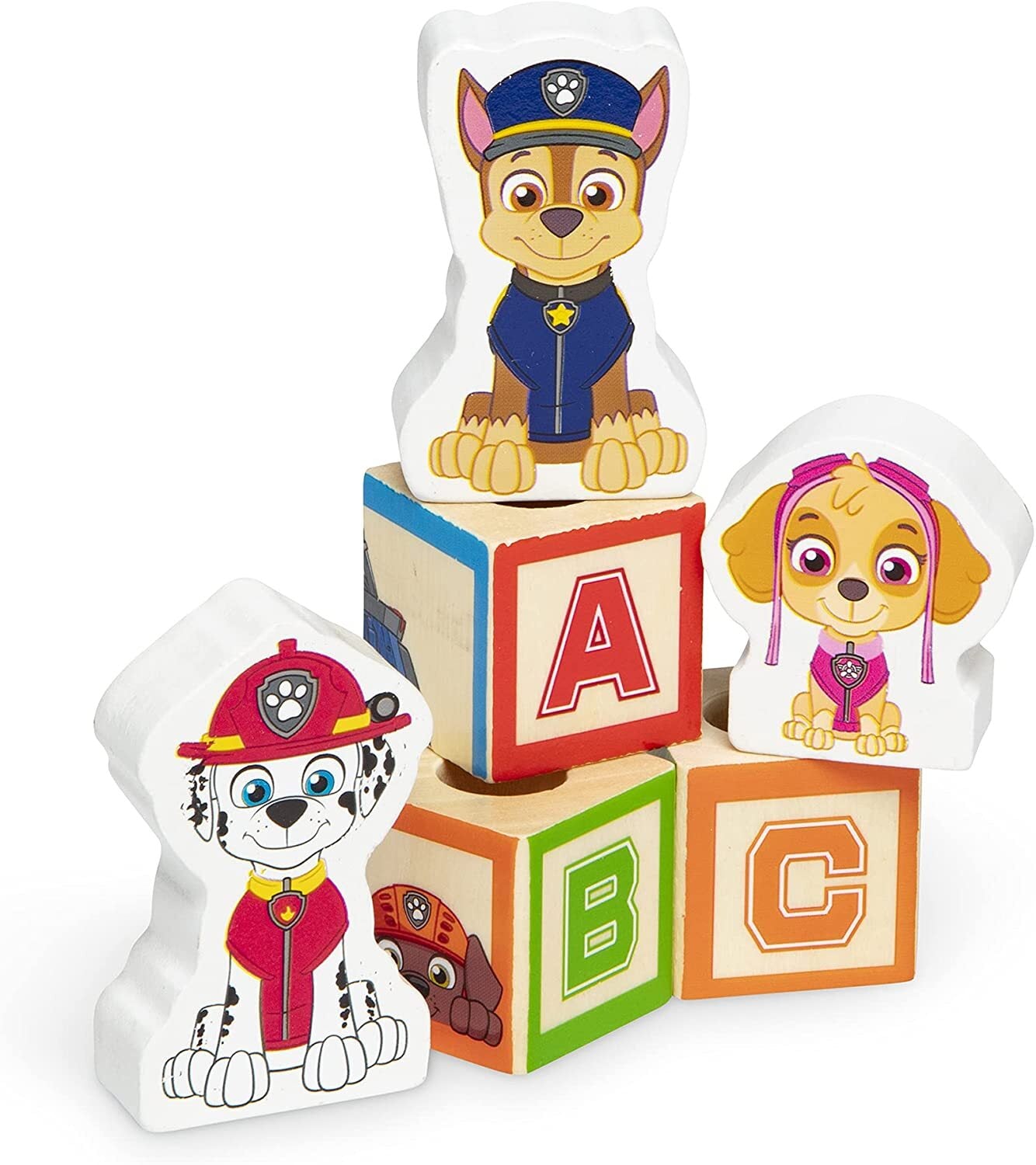 Melissa & Doug - Paw Patrol - ABC Wooden Block Truck