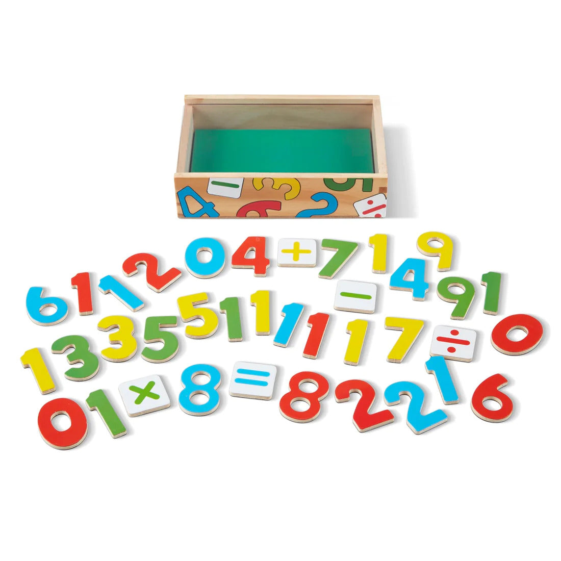 Melissa & Doug - Wooden Magnetic Numbers 37pc