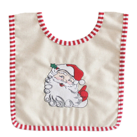 Alimrose Santa Clause Christmas Bib