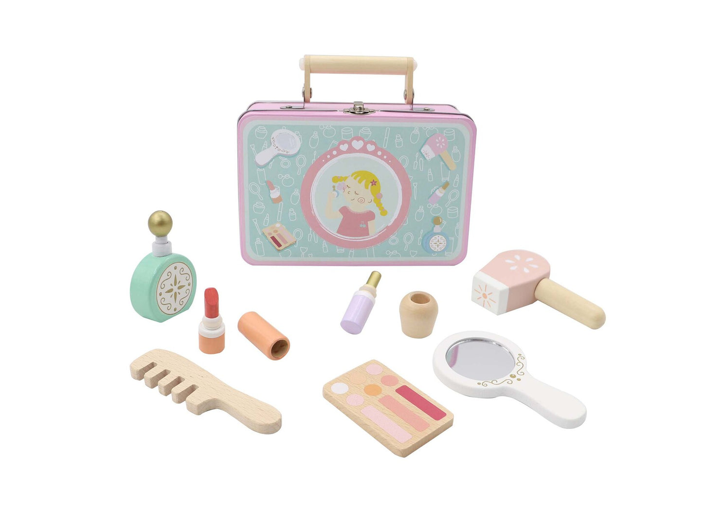 BEAUTY PLAYSET IN TIN CASE