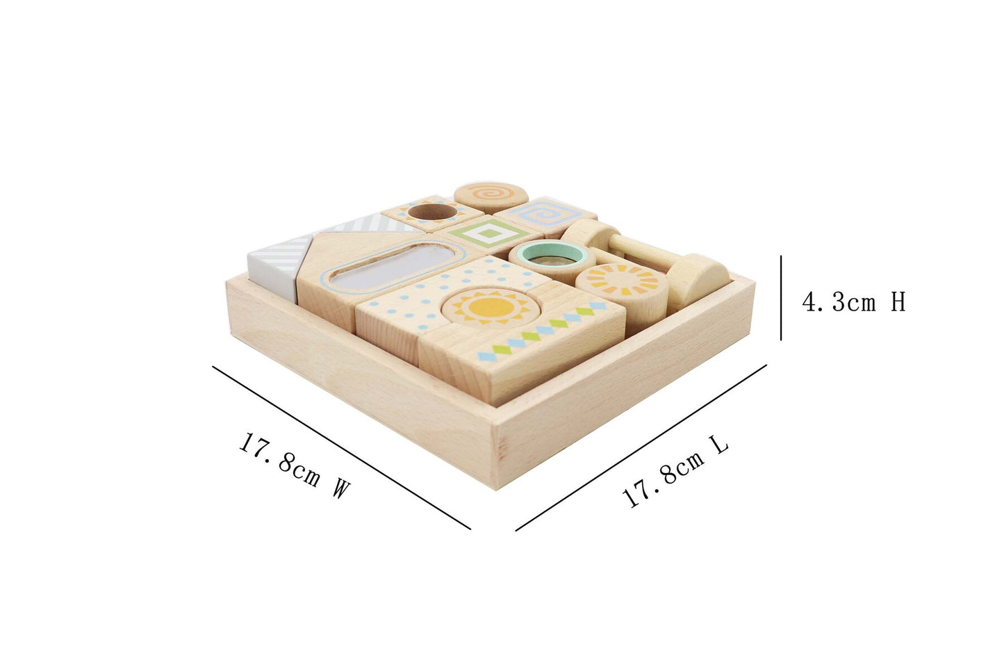 Calm & Breezy Multifunction Wooden Sensory Blocks