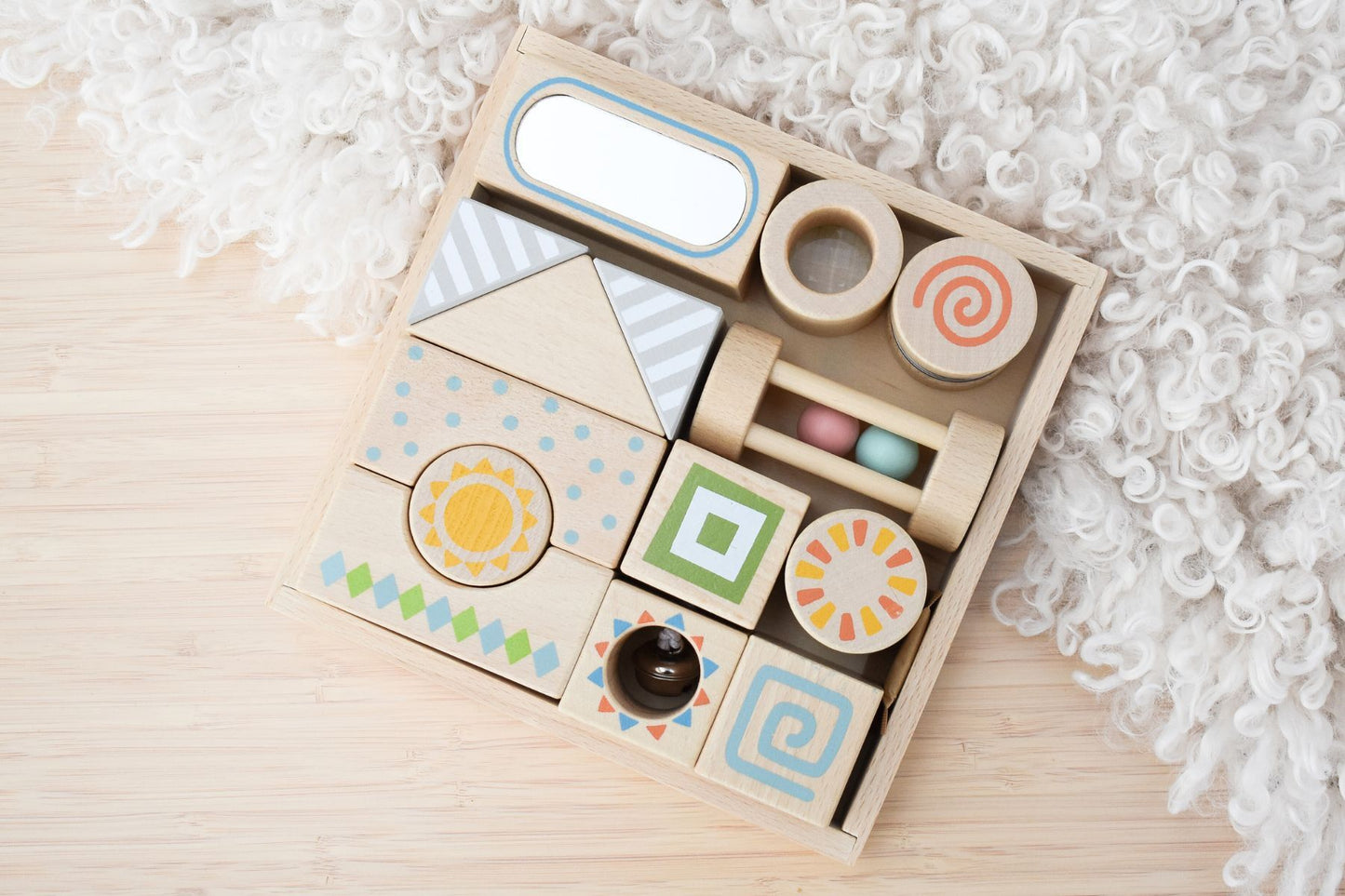 Calm & Breezy Multifunction Wooden Sensory Blocks