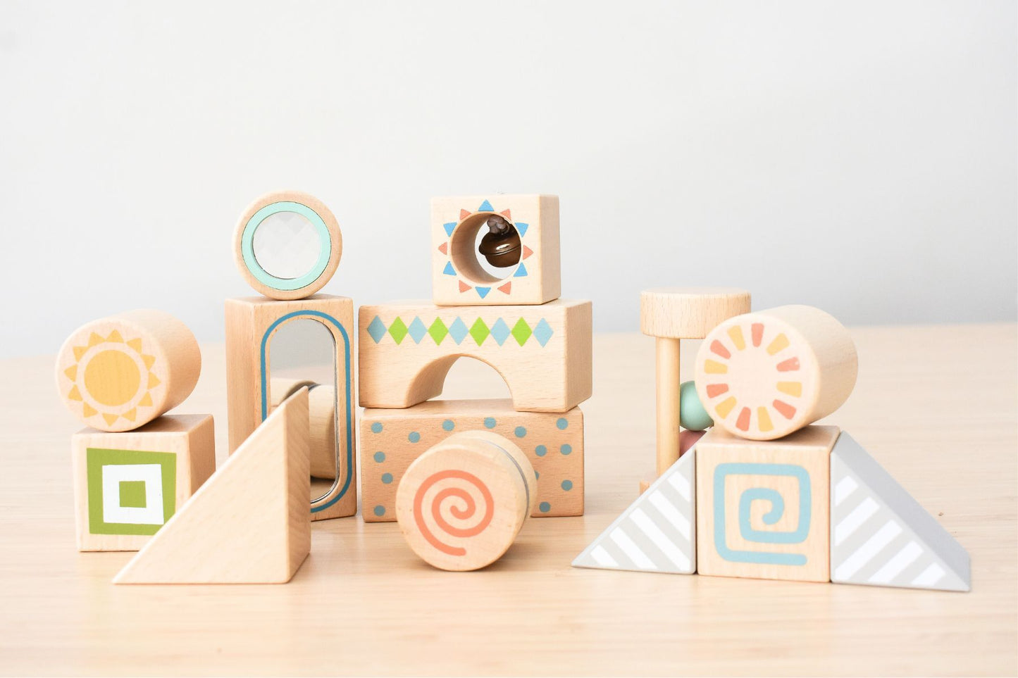 Calm & Breezy Multifunction Wooden Sensory Blocks