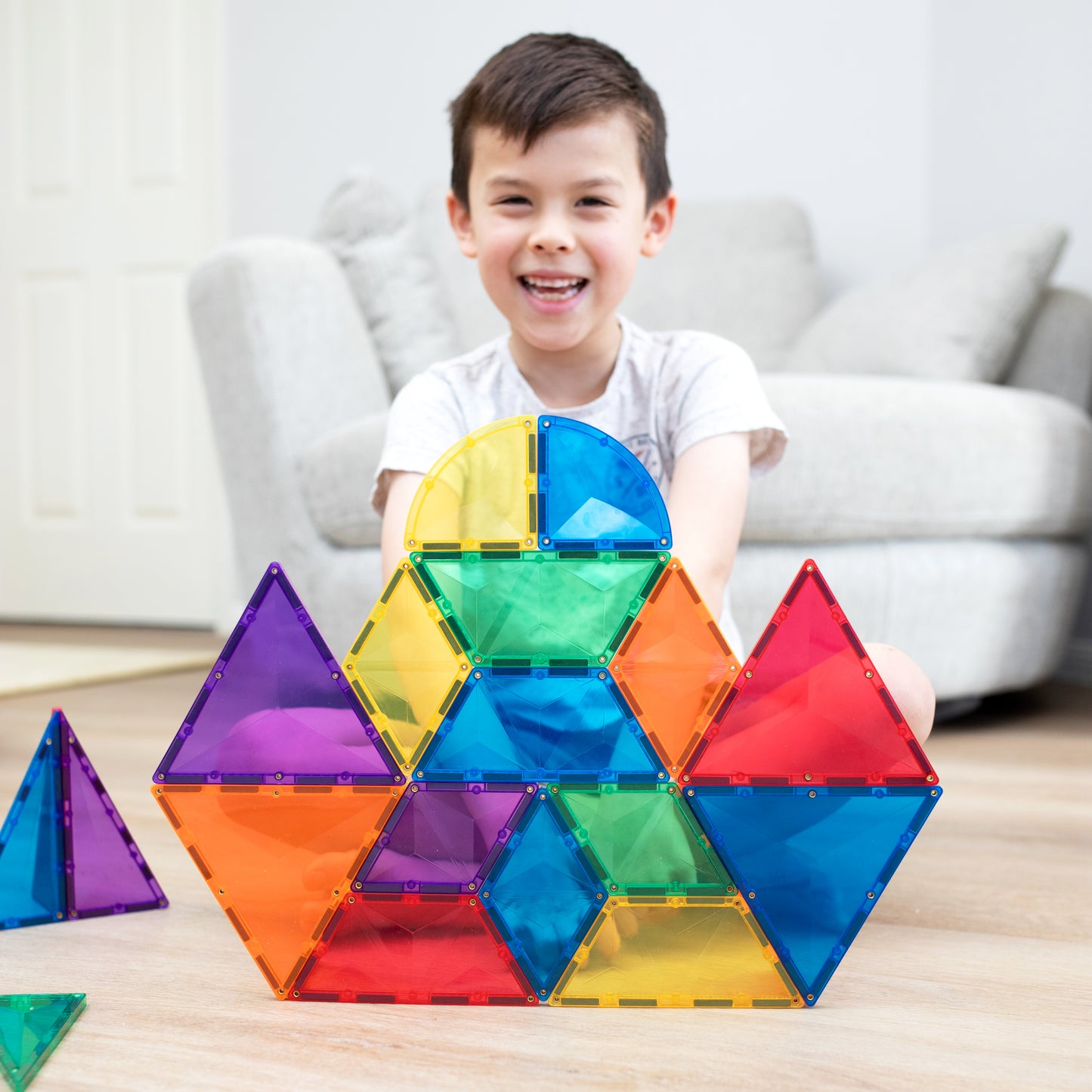 Connetix Tiles Rainbow Shape Expansion Pack 36 Pieces