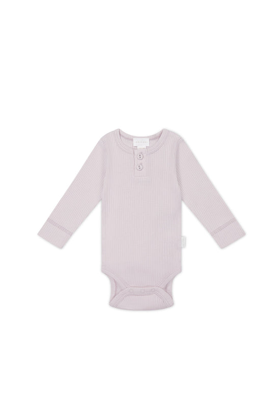 Jamie Kay Organic Cotton Modal Long Sleeve Bodysuit - Luna