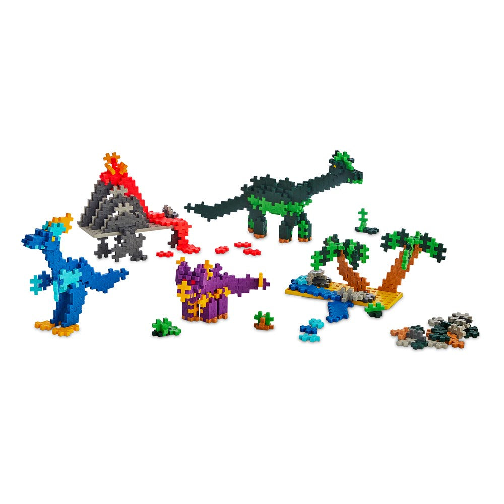 PLUS-PLUS - LEARN TO BUILD - DINOSAURS 500PCS