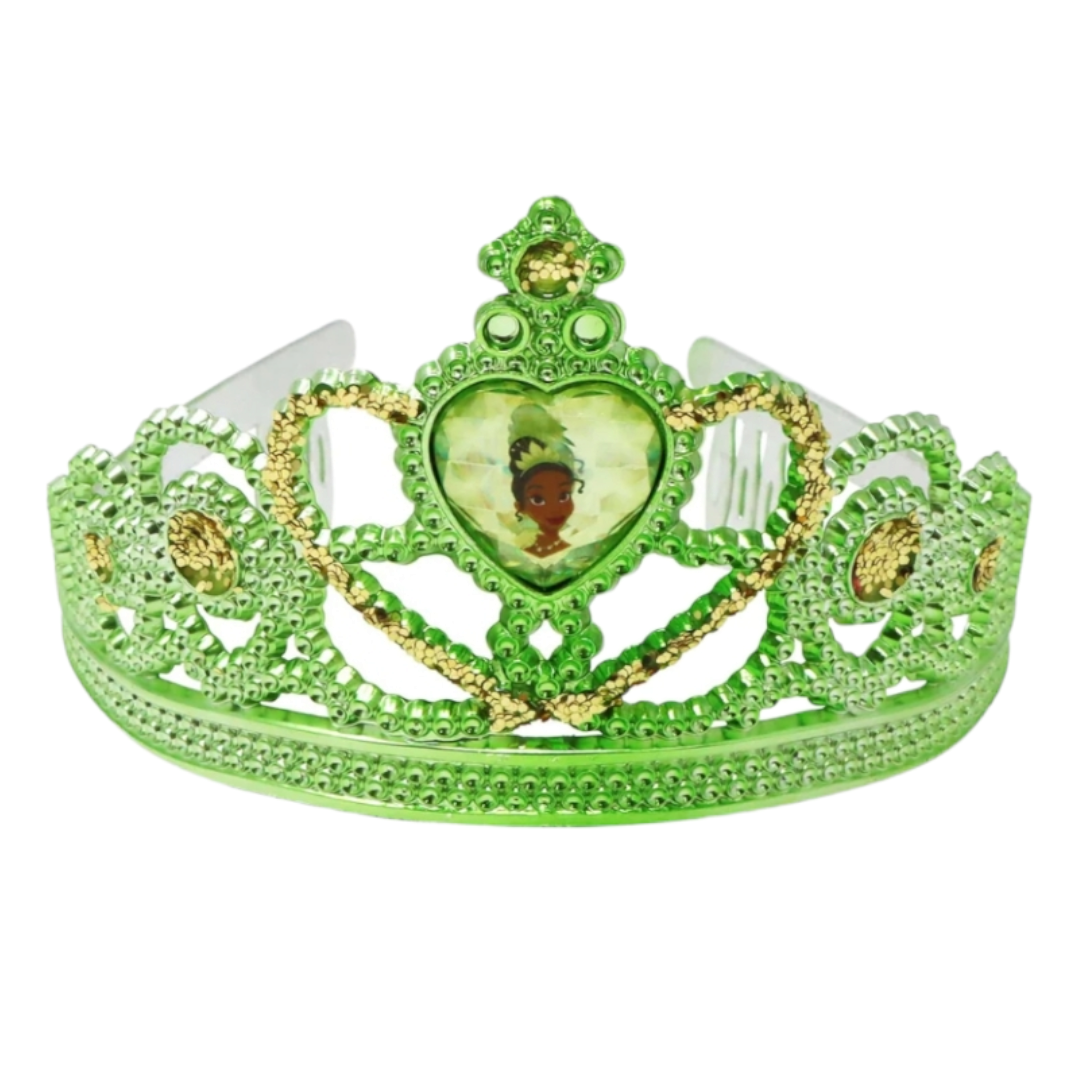 Disney Princess Tiana Heart Gemstone & Glitter Crown