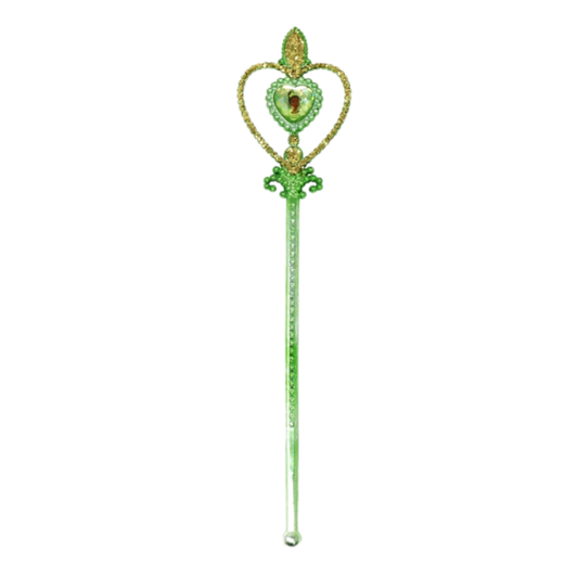 Disney Princess Tiana Heart Gemstone & Glitter Wand