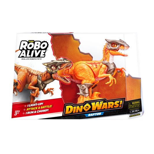 ZURU Robo Alive Dino Wars Raptor