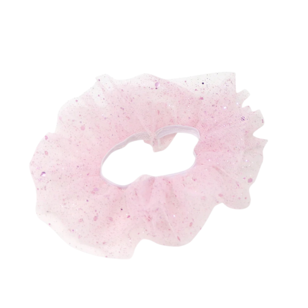 Ballerina Hair Scrunchie - Pink Poppy