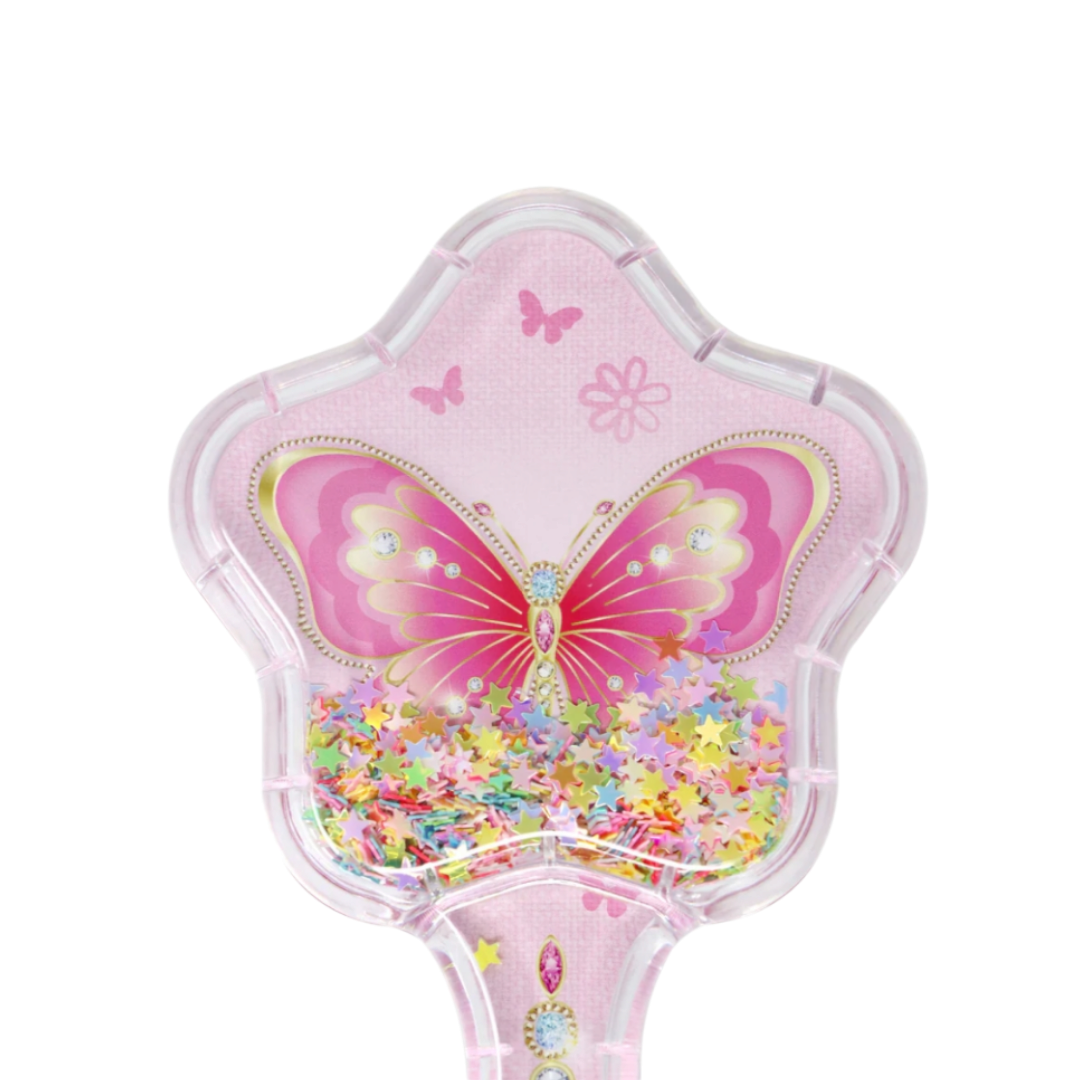 Enchanted Mermaid Or Dazzling Butterfly Hair Brush