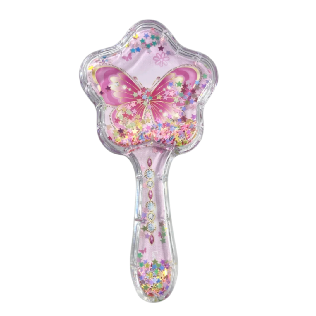 Enchanted Mermaid Or Dazzling Butterfly Hair Brush