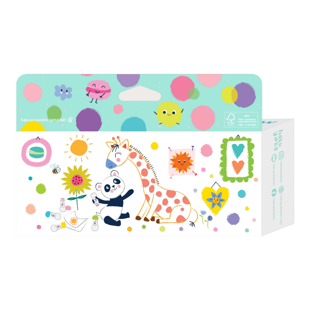 Pastel Dot Markers - 5 Pack