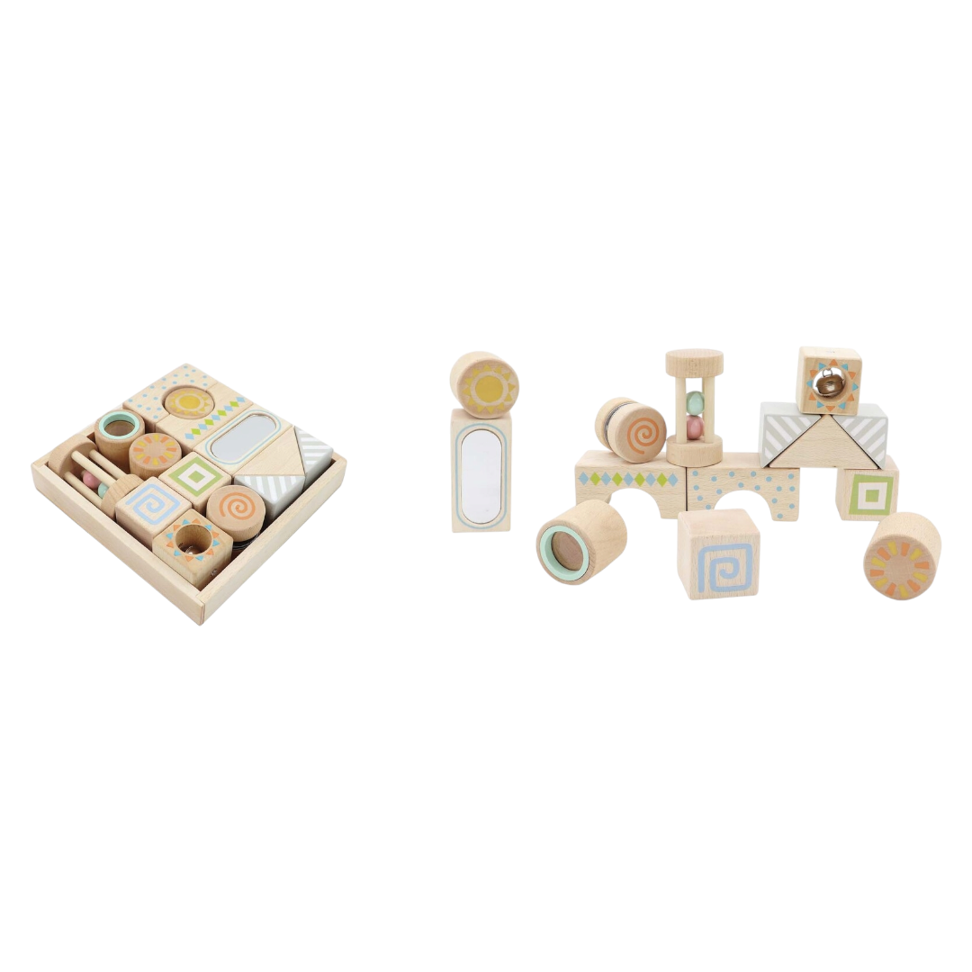 Calm & Breezy Multifunction Wooden Sensory Blocks