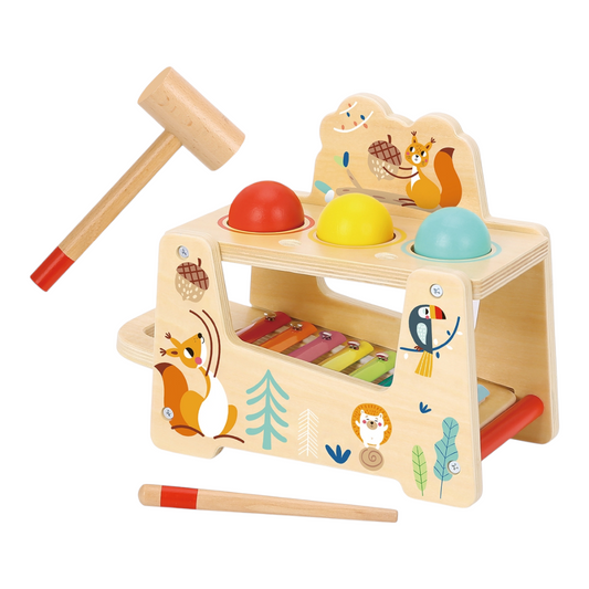 POUND & TAP BALL BENCH WITH XYLOPHONE