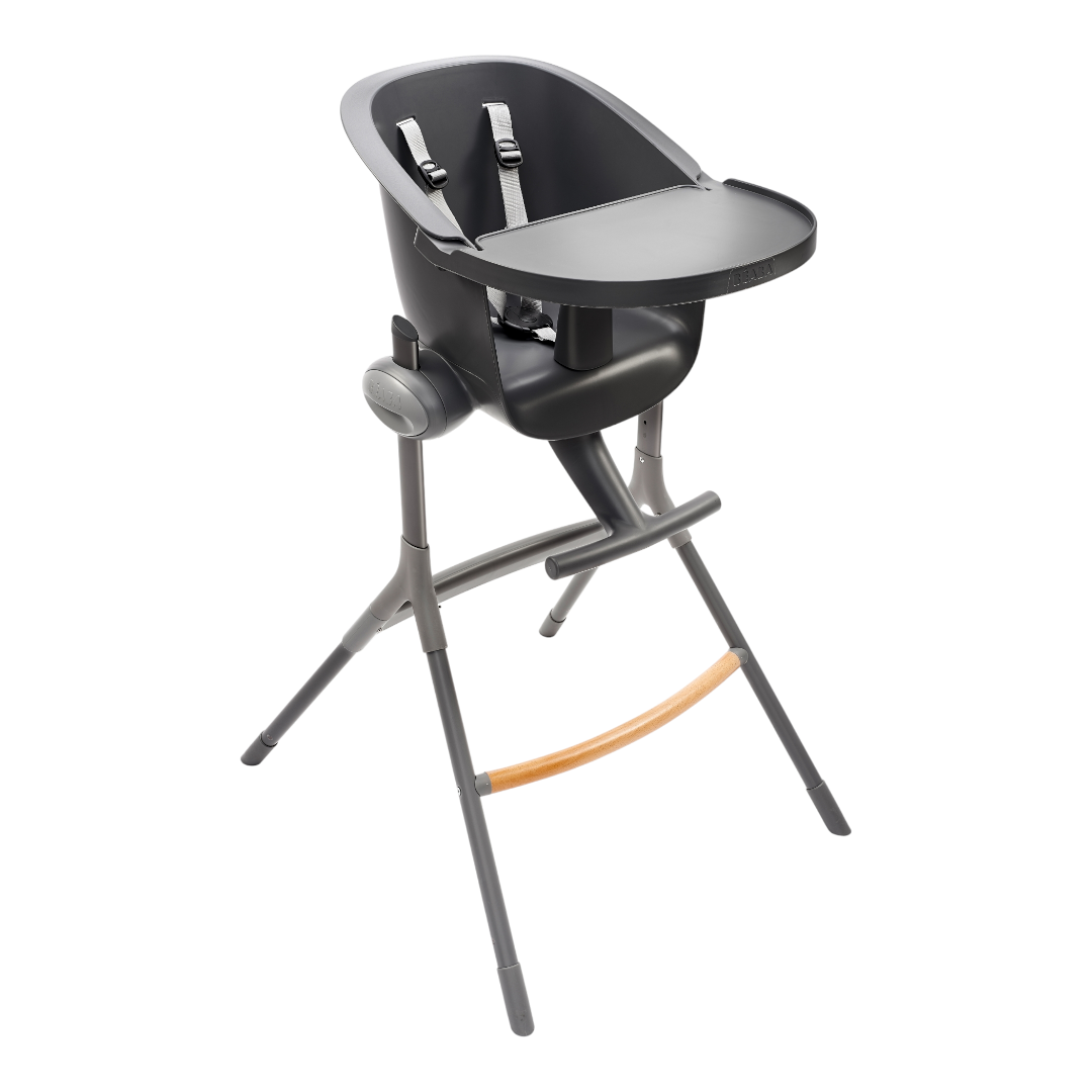 Beaba Up & Down High Chair - Mineral Grey