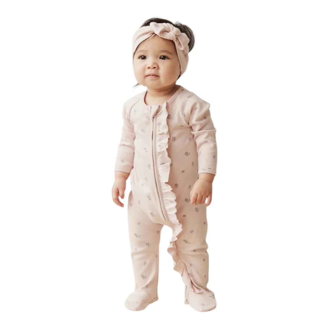 Jamie Kay - Organic Cotton Melanie Onepiece - Meredith Violet