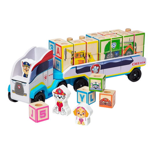 Melissa & Doug - Paw Patrol - ABC Wooden Block Truck