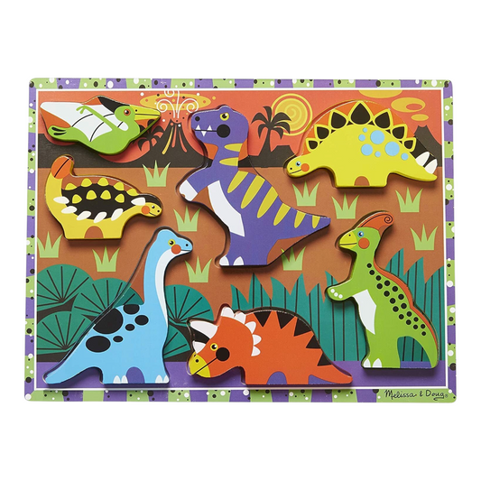 Melissa & Doug - Dinosaurs Chunky Puzzle