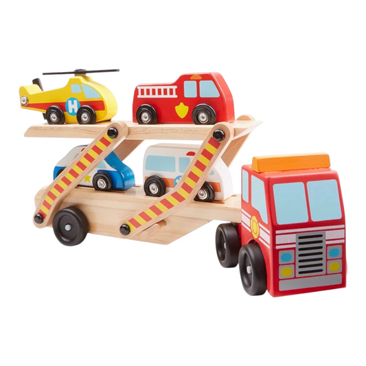 Melissa & Doug - Emergency Vehicle Carrier