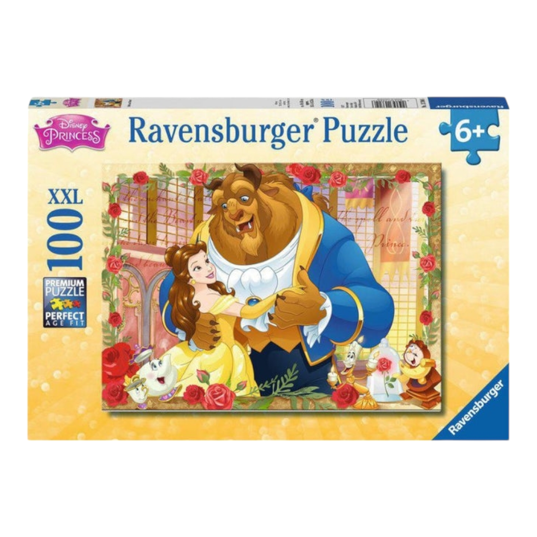 Ravensburger Disney Belle & Beast Puzzle Glitter 100pc