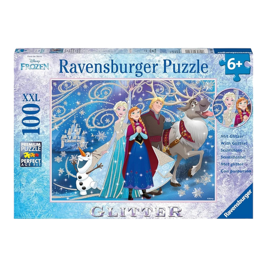 Ravensburger Disney Frozen Glittery Snow Puzzle 100pc