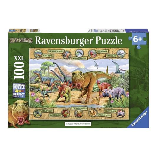 Ravensburger Dinosaurs Puzzle 100pc