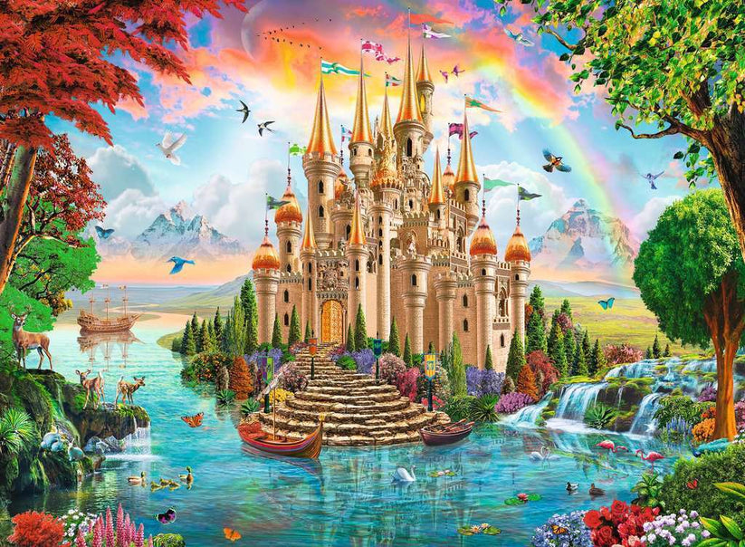 Ravensburger Fairy Castle Puzzle 100pc