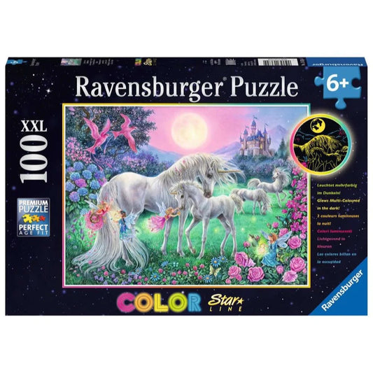 Ravensburger Unicorns in the Moonlight Puzzle 100pc