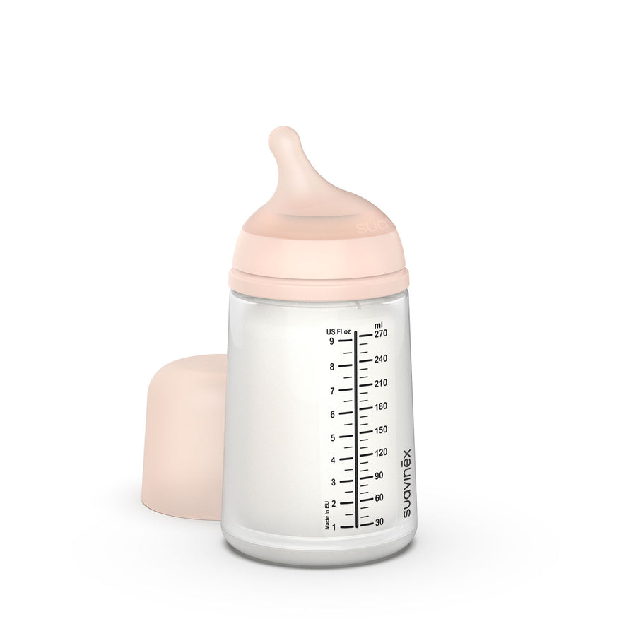 Suavinex Zero Zero Anti Colic Bottle 270ml - Medium Flow 3M+