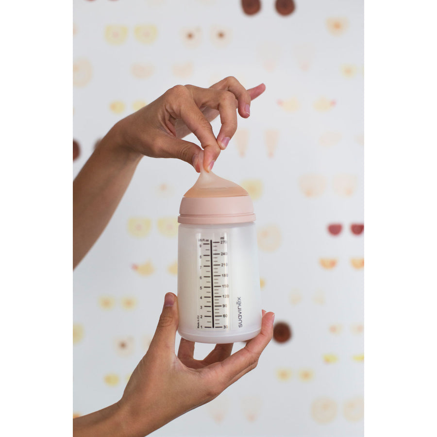 Suavinex Zero Zero Baby Bottle Follow on Set 3M+